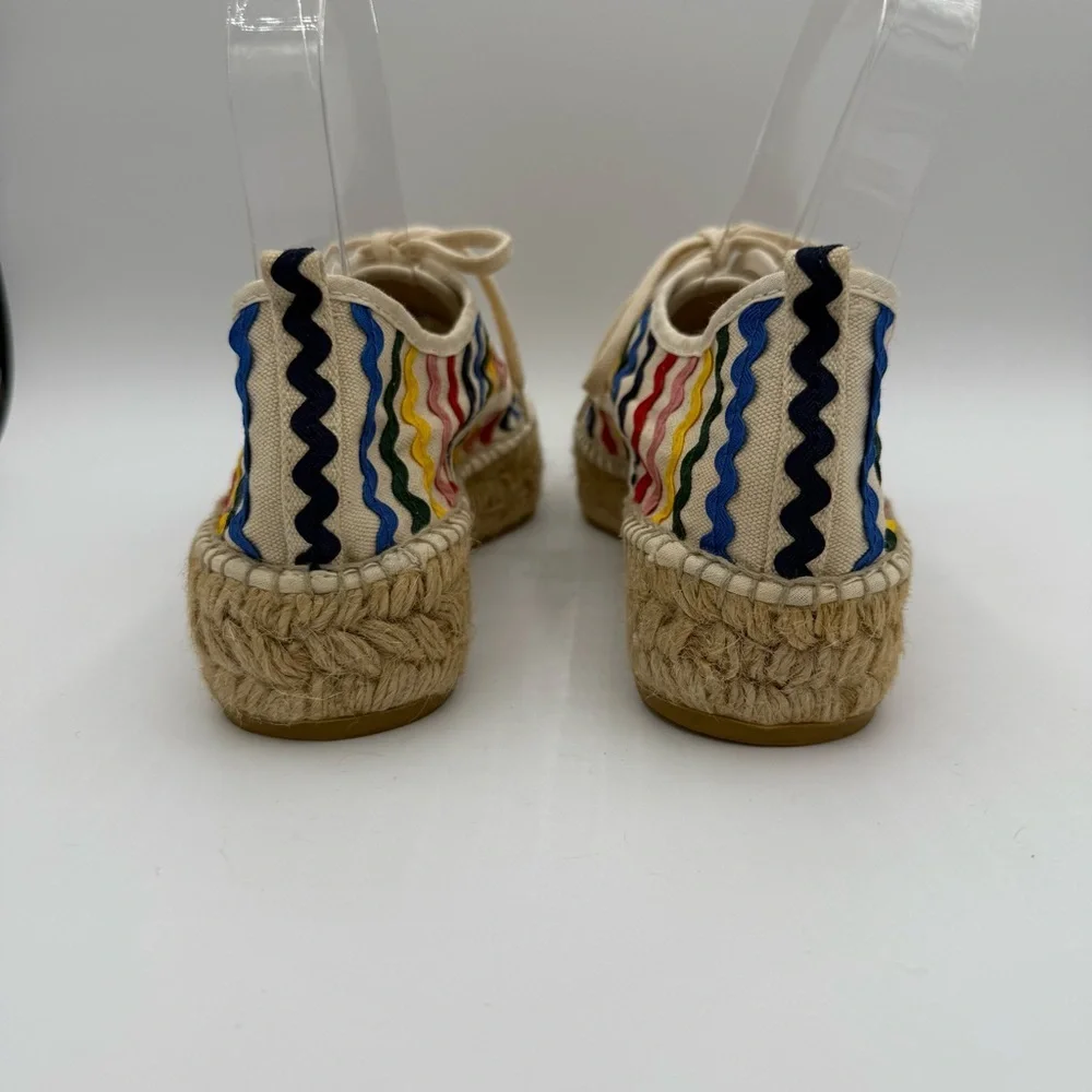 Loeffler Randall Alfie Espadrille Sneakers 38 Rainbow